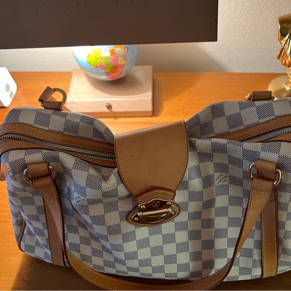 Authentic Louis Vuitton Stresa Pm Damier Azur - Picture 7 of 11